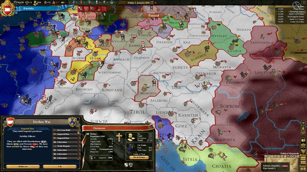 Europa Universalis 3: Heir to the Throne | Европа 3: Великие династии