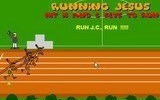 Running jesus