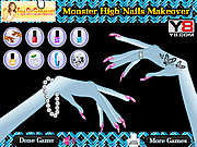 Monster High Nails Makeover