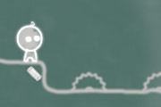 Chalkboard Alien
