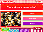Despicable Me Quiz