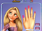Princess Rapunzel Nails Makeover